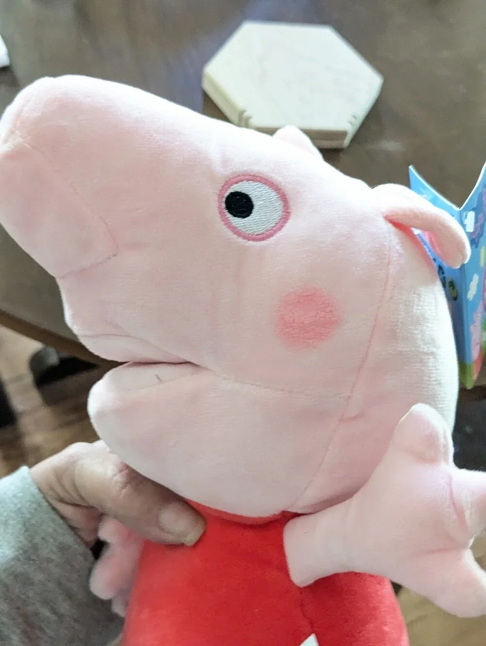 NWT Peppa Pig Plush Hand Puppet